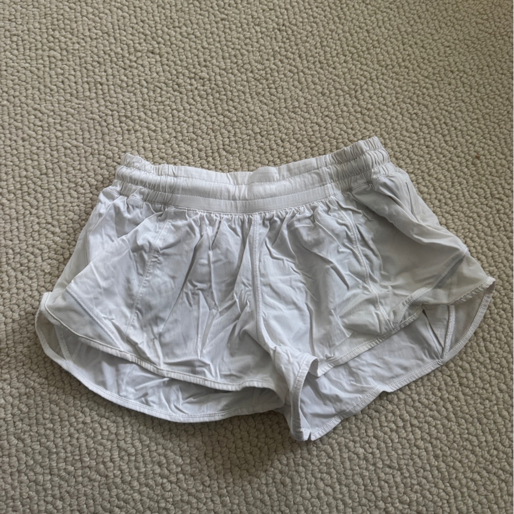 lululemon athletica White Athletic Shorts